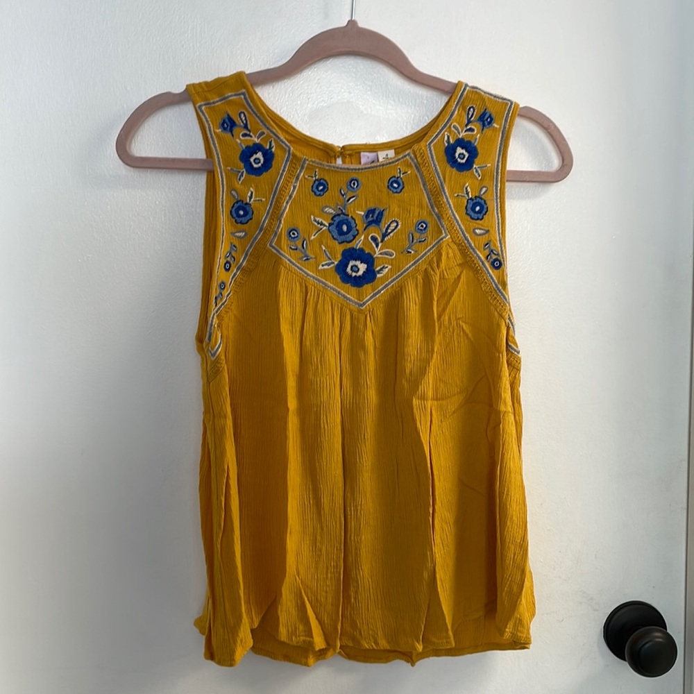 Yellow Alta tank top